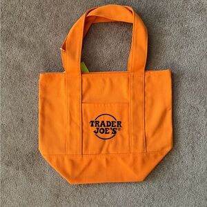 Trader Joe’s Orange Halloween Tote Bag